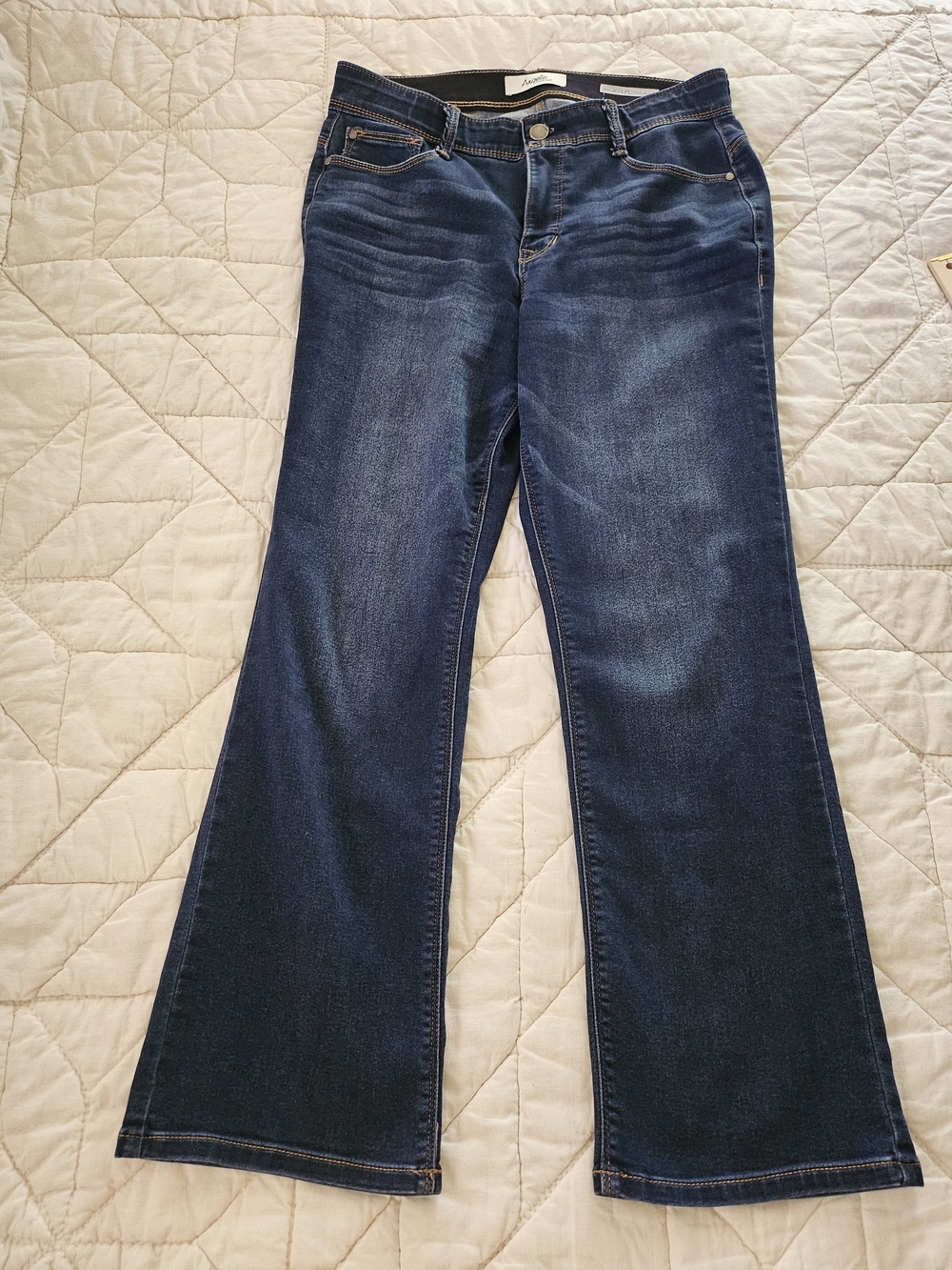 Angels Forever Young- 360 Sculp Mini Boot Jeans w/Comfort Waistband -Size 10